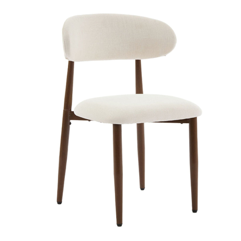 Upholstered Dining Chairs (Set of 2) - Beige