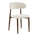 Upholstered Dining Chairs (Set of 2) - Beige