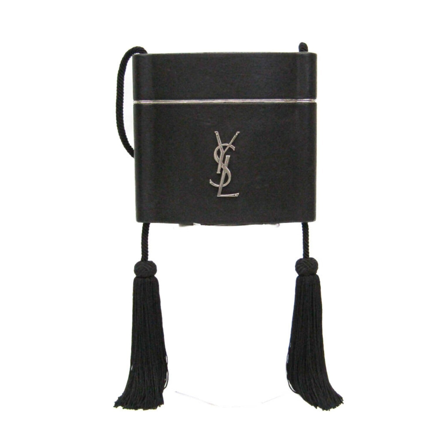 Saint Laurent // Leather Opium Shoulder Bag // Black // Pre-Owned