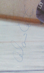 Cote/Salming/Paiement Maple Leafs Signed Vintage Program Poster  PSA/DNA 154865
