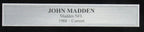 John Madden Oakland Raiders 8x10 Photo with Nintendo Game Framed 166056