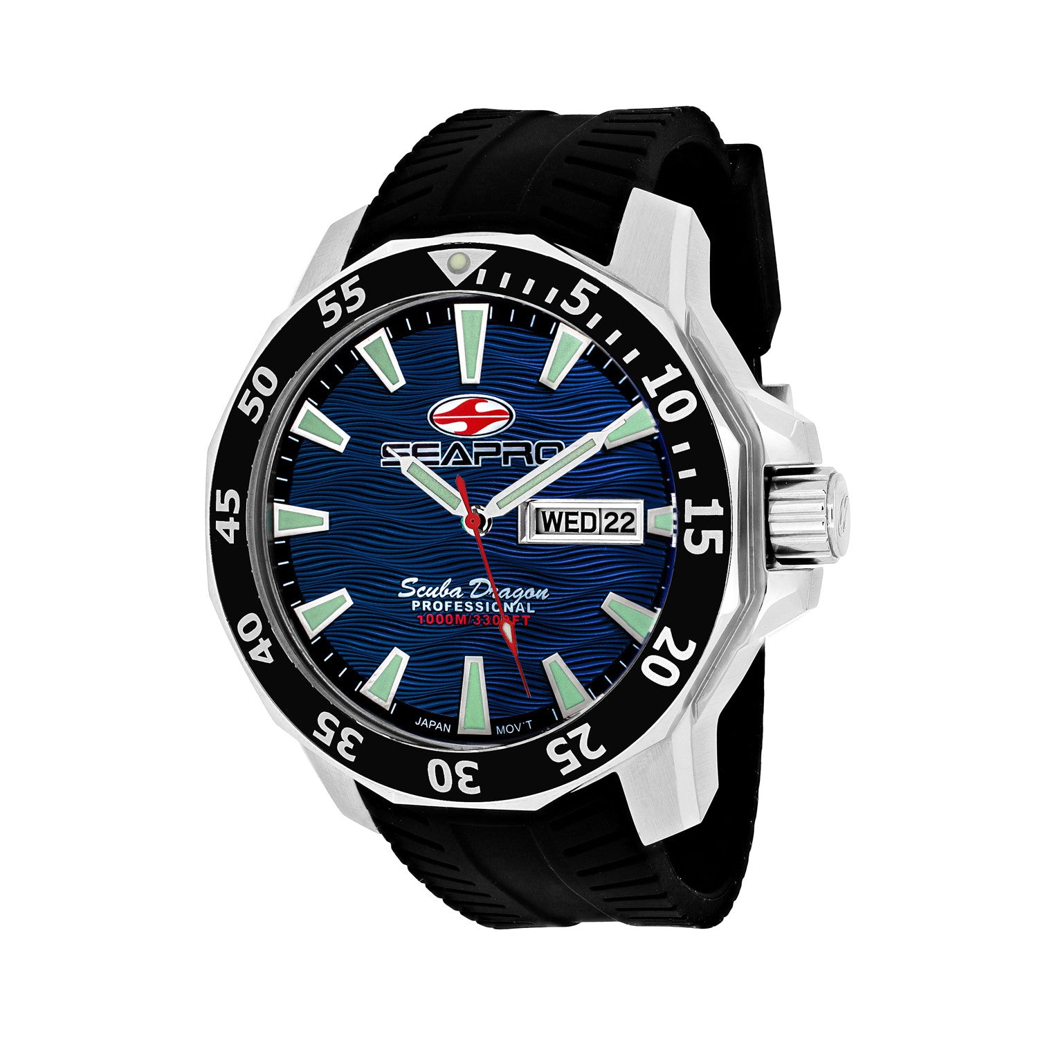Seapro Scuba Dragon Diver 1000M Quartz // SP8316