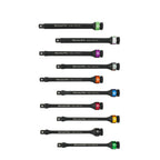 10-Piece 1/2-Inch Drive Torque Limiting Extension Bar 65 to 150 Ft-Lbs (90 to 200 Nm) 8-Inch Length