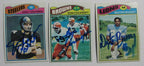Lot of 6 1977 Topps Signed/Auto Football Cards Browns Lions Steelers 166764