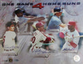 One Game 4 Home Runs Willie Mays Mike Schmidt + Autographed 11x14 Photo  Steiner