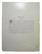 Mike Daly Bangor, ME Boxer 1895 Boxing Gladiators 11x15 Supplement Poster