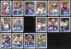 1988 TOPPS Football Minnesota Vikings  Complete Team Set 15/15 Cards 189278