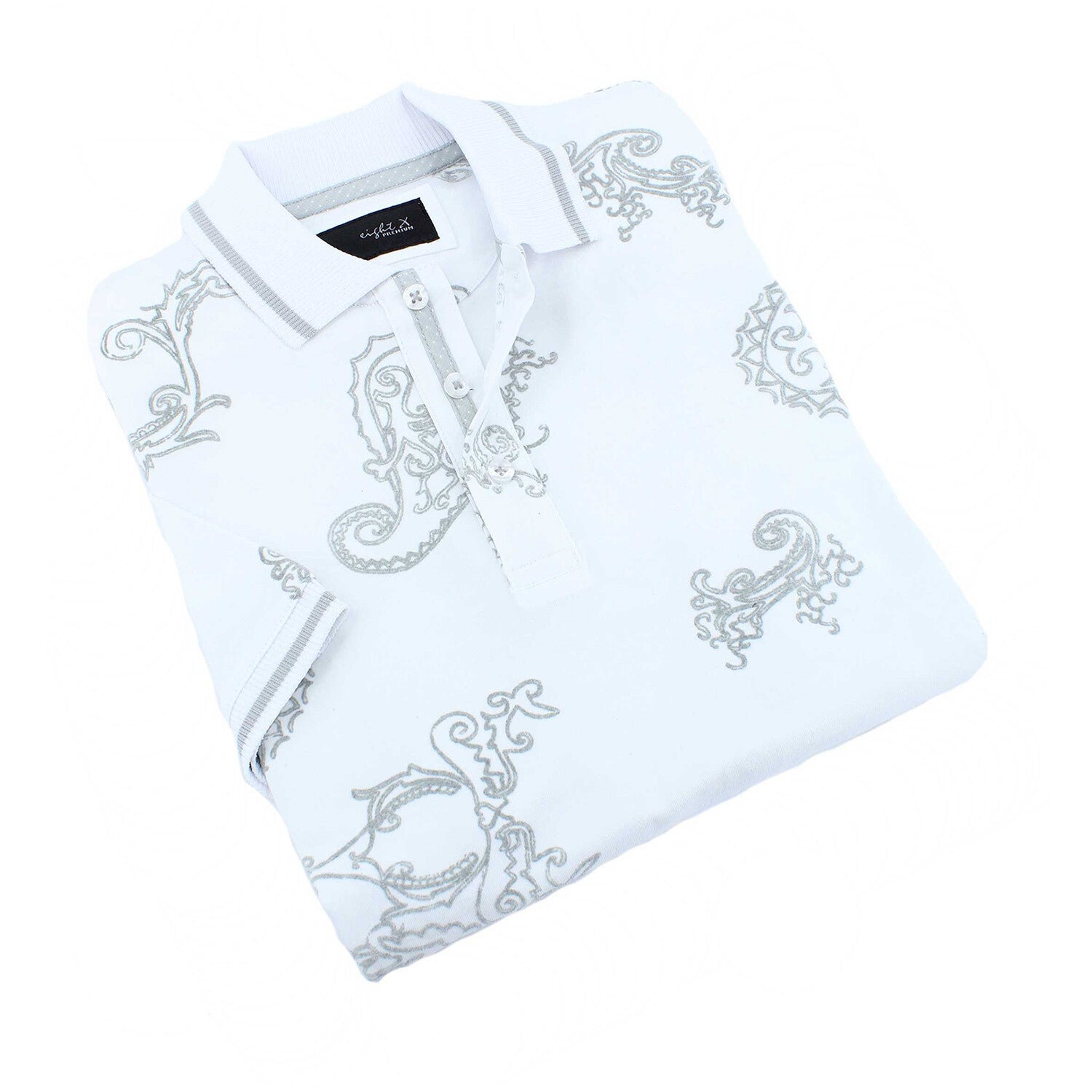 Flocking Polo // White