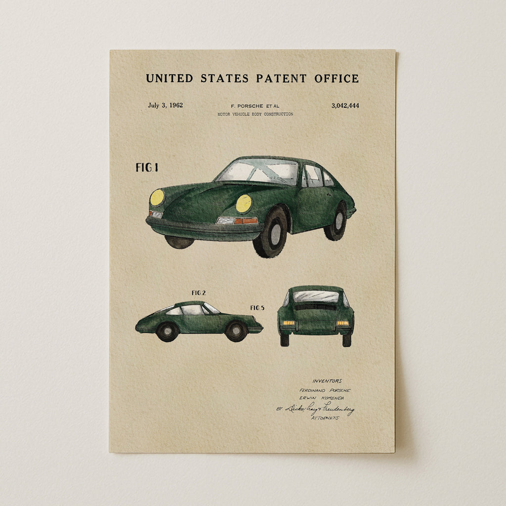 Green Sports Car (1964)