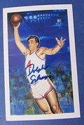 Dolph Schayes Autographed/Signed Center Court Ron Lewis Postcard 123237