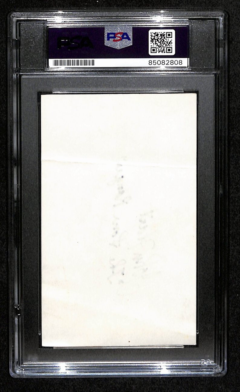 John Hart Signed/Inscribed 3x5 Index Card "The Lone Ranger" PSA/DNA 183950