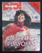 12/27/1981 Philadelphia Eagles Vs. Giants Gameday Pro! Playoff Program 127330