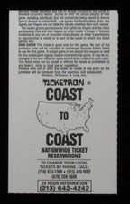 Brian Downing Signed April 11, 1990 Ticket Stub Angels vs. Mariners 184922