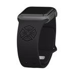 Firefighter First Responder Engraved  Apple Watch Band