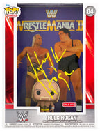 Hulk Hogan Signed WrestleMania III #04 Funko Pop! WWE Cover Vinyl Figure (Schwartz)