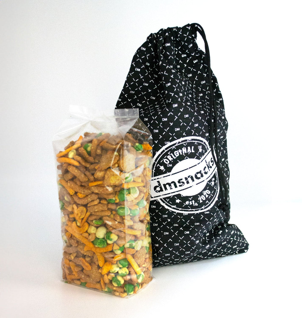 Taproom Spicy Nut Mix – 1 Pound Bar Snack Blend in Canvas Gift Bag