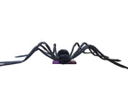 50" Posable Black Glitter Spider Halloween Prop