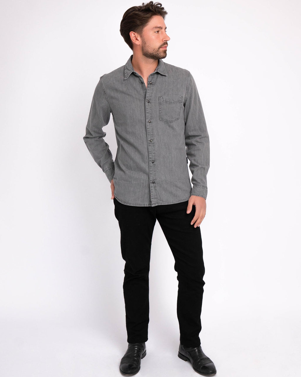 Flagler | Men's Denim Shirt