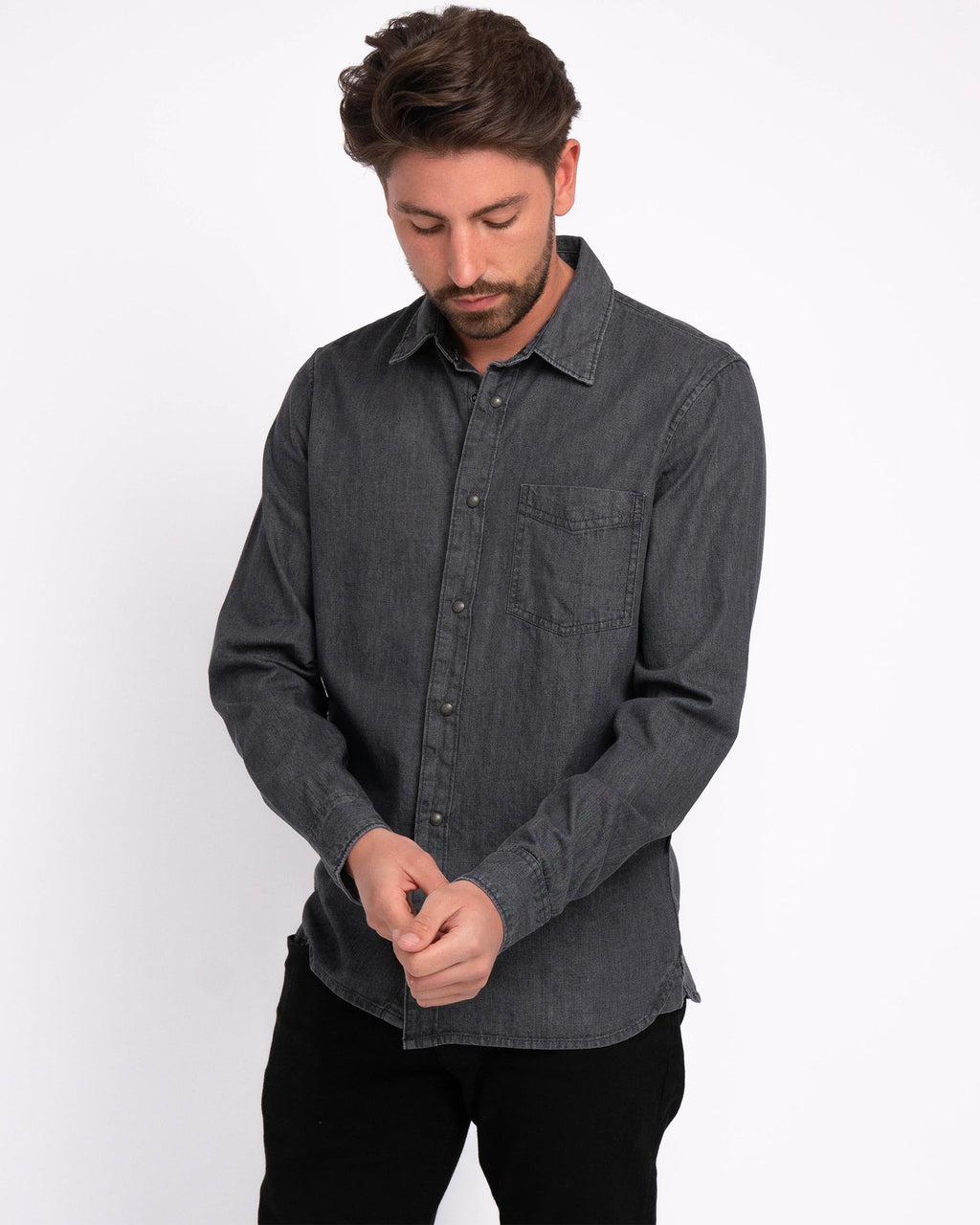 Flagler | Men's Denim Shirt