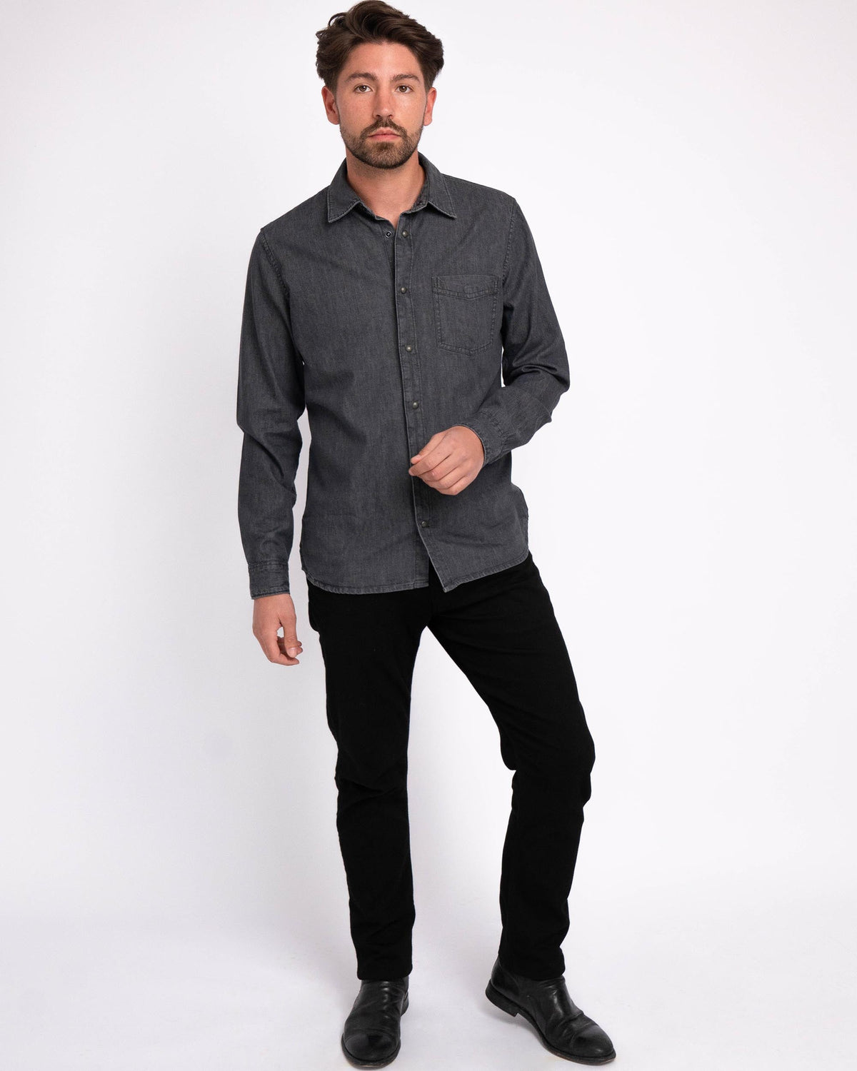 Flagler | Men's Denim Shirt