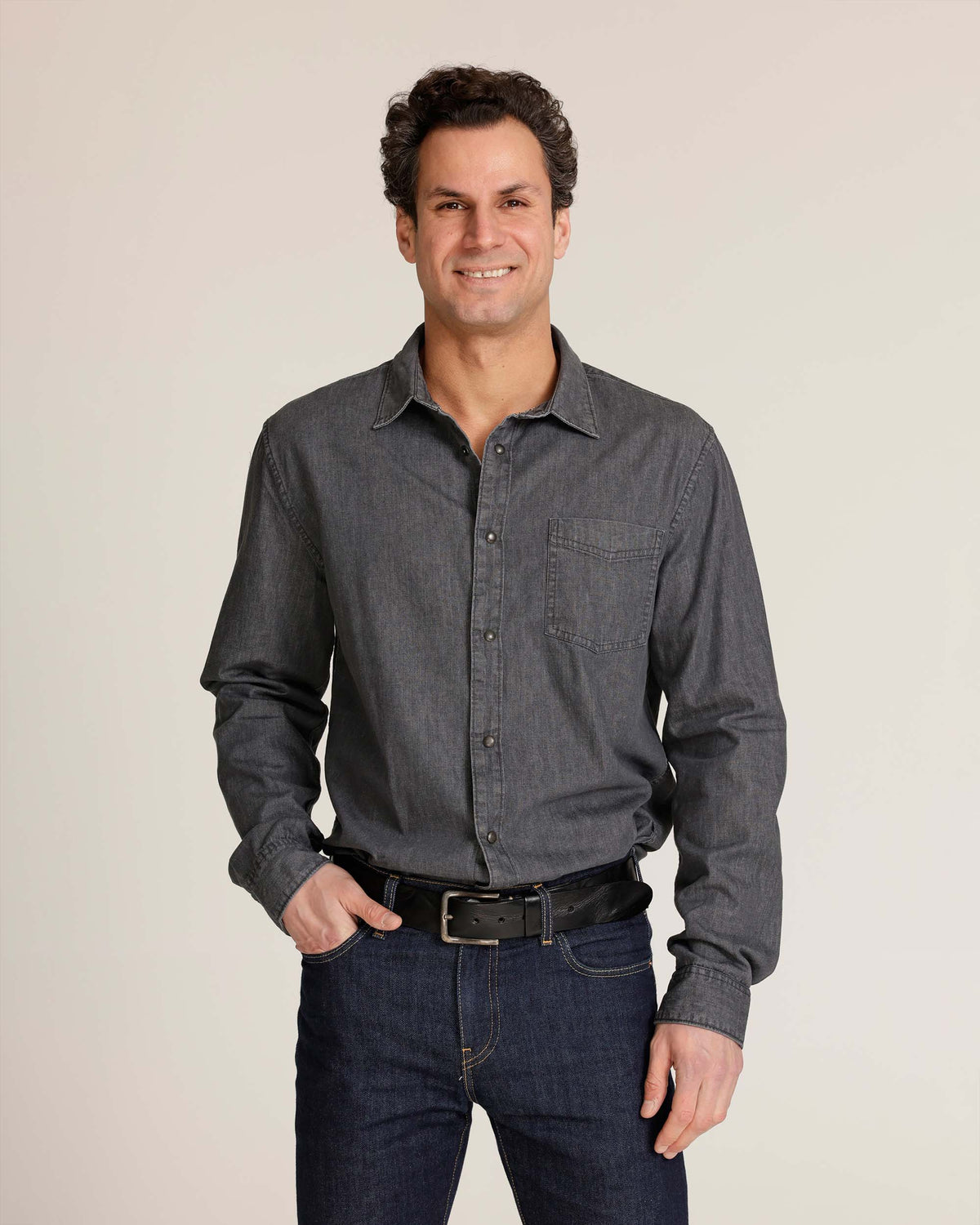 Flagler | Men's Denim Shirt