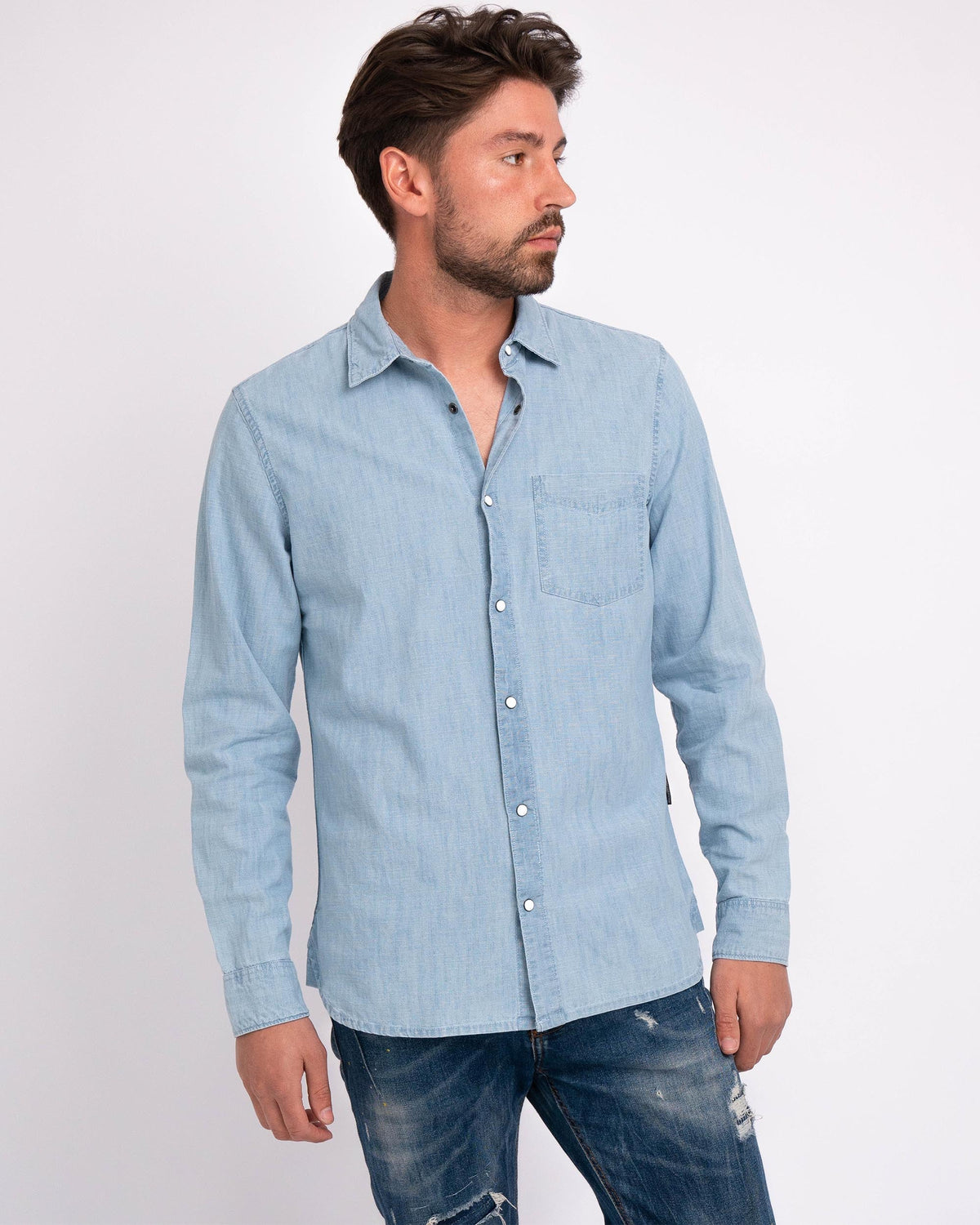 Flagler | Men's Denim Shirt