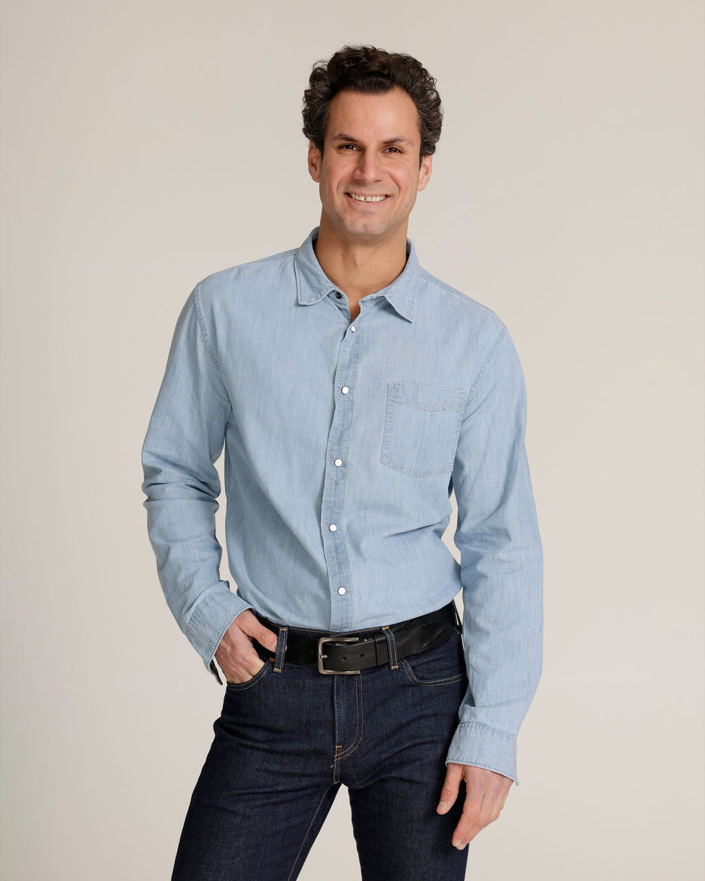 Flagler | Men's Denim Shirt