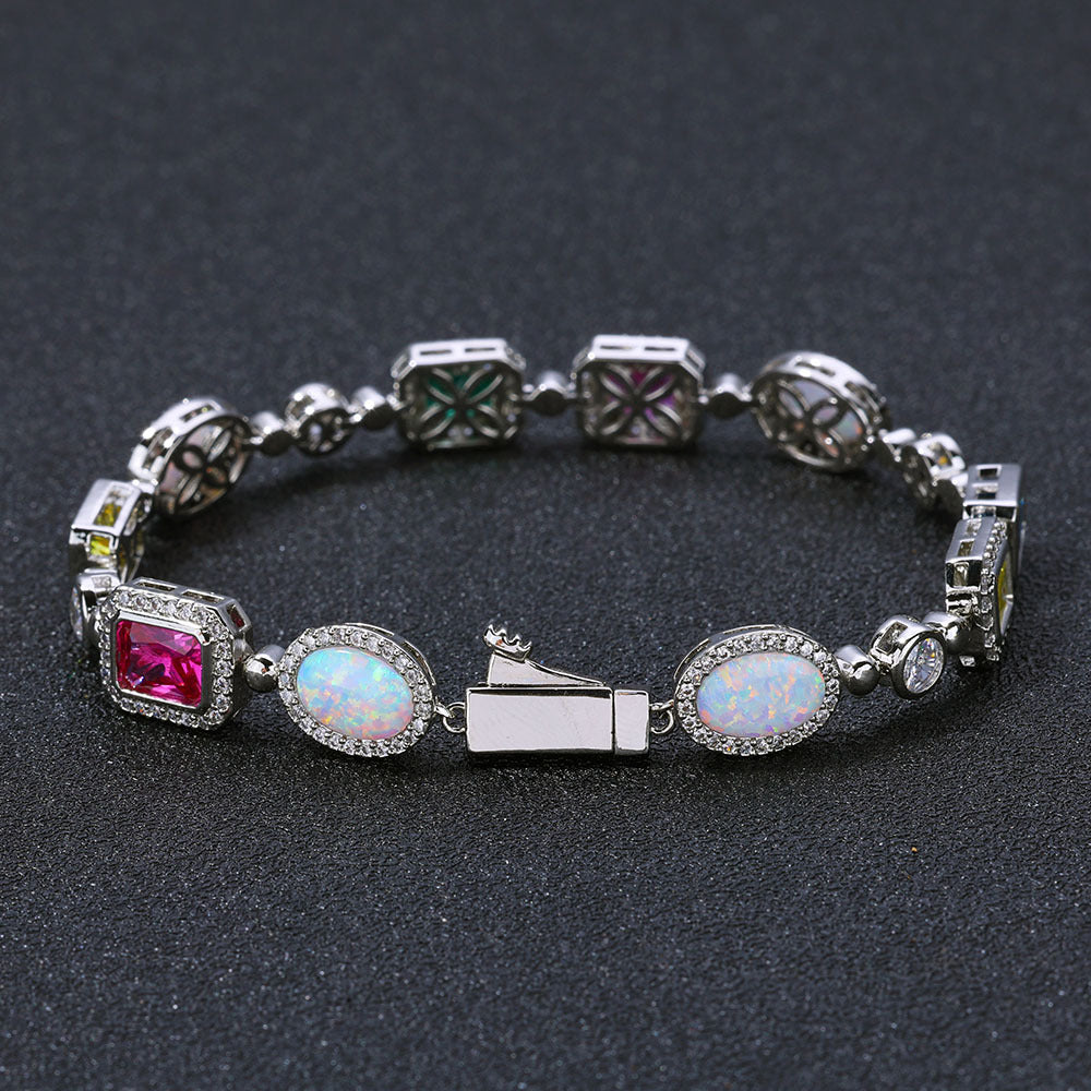 Rainbow Opal Bracelet