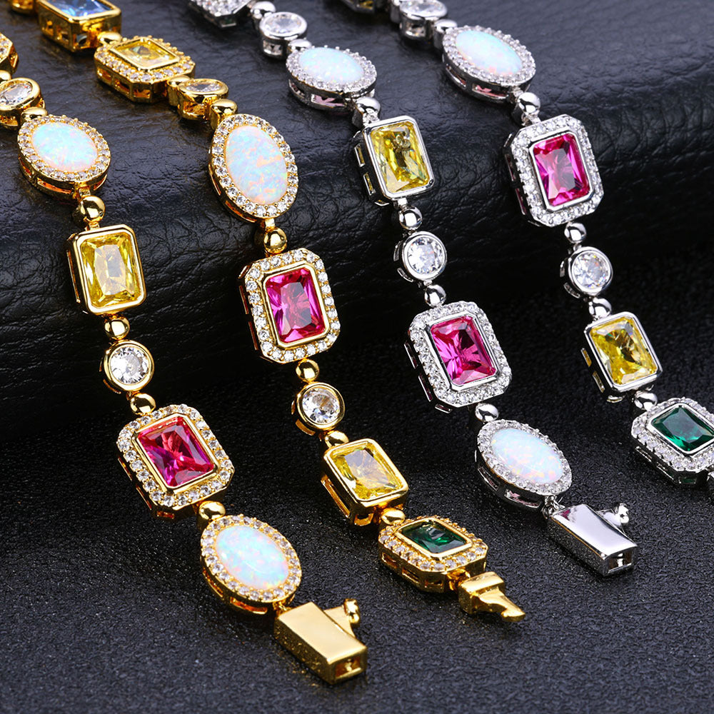 Rainbow Opal Bracelet