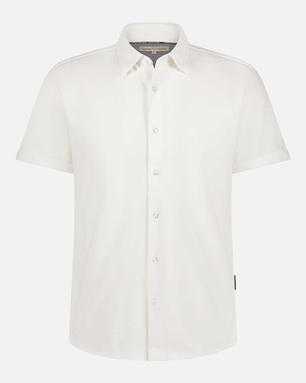 Abbott | Men's Button-Down Pique Cotton Shirt