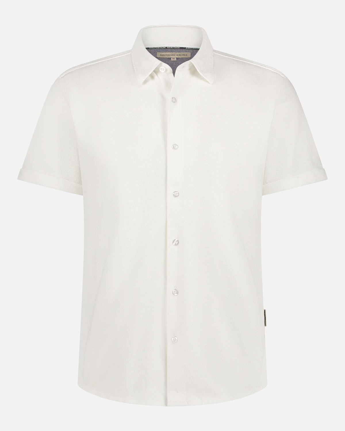 Abbott | Men's Button-Down Pique Cotton Shirt
