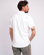 Abbott | Men's Button-Down Pique Cotton Shirt