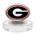 Georgia Bulldogs Heritage Decanter with 3D Top and 2 Glasses with Chest Box