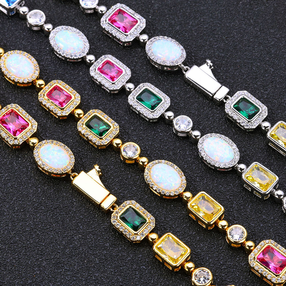 Rainbow Opal Bracelet