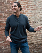 Fline | Long Sleeve Henley T-Shirt