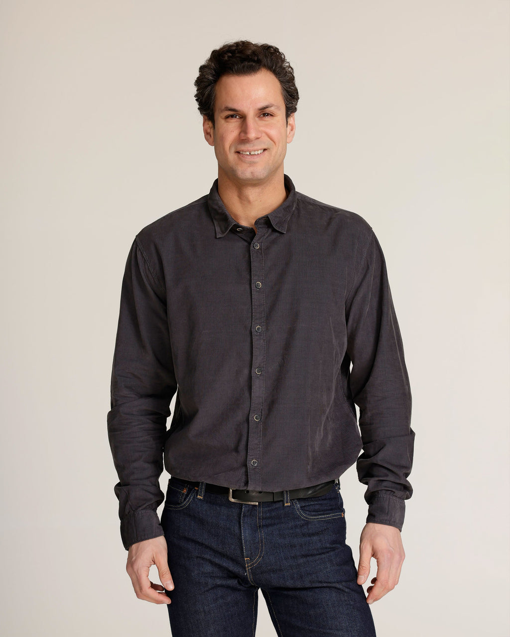 Espanola | Men's Corduroy Button-Down Shirt