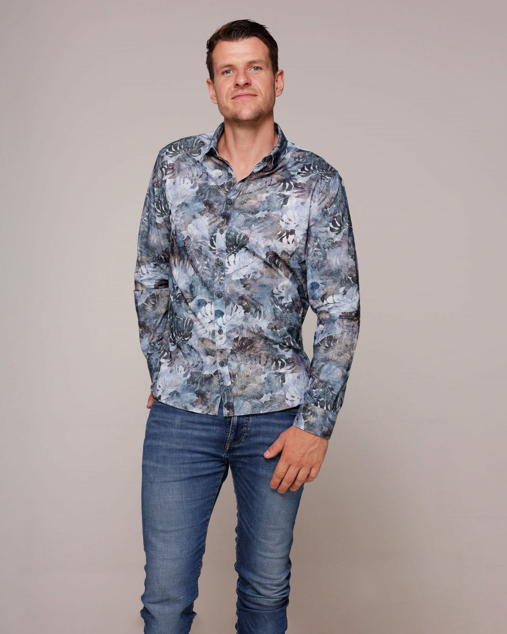 Espanola | Men's Corduroy Button-Down Shirt