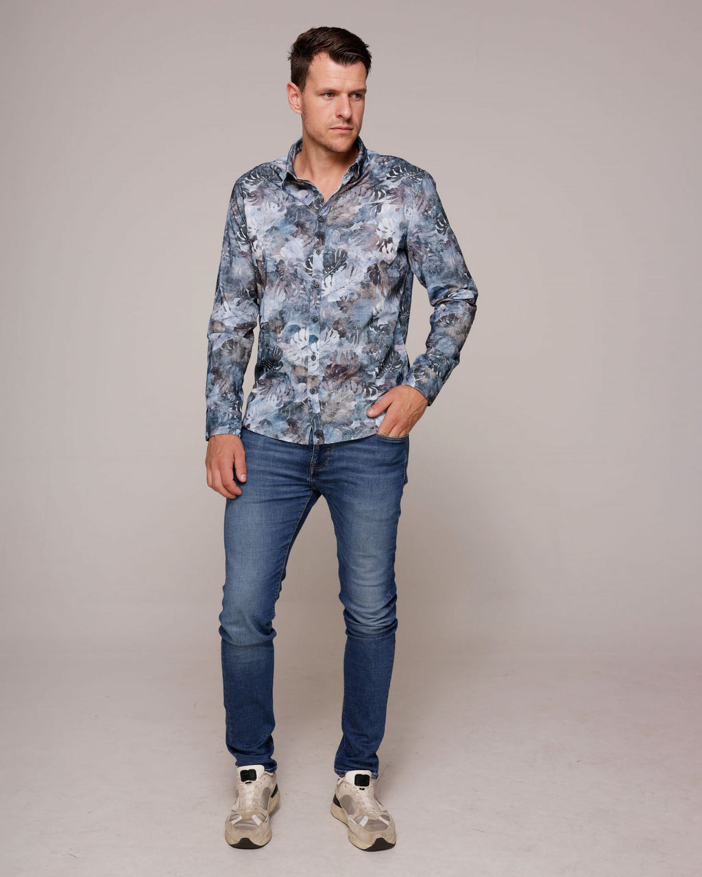 Espanola | Men's Corduroy Button-Down Shirt