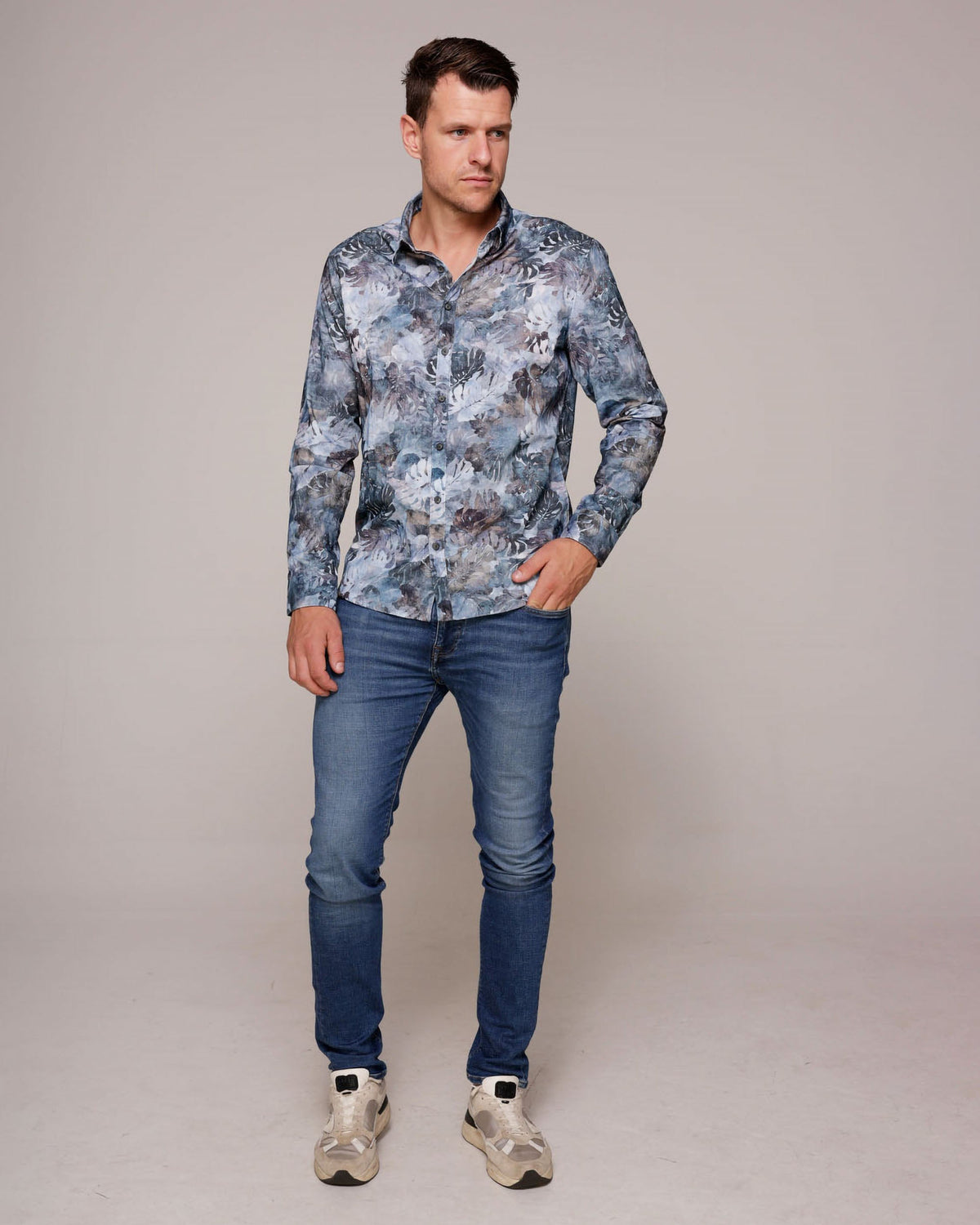 Espanola | Men's Corduroy Button-Down Shirt