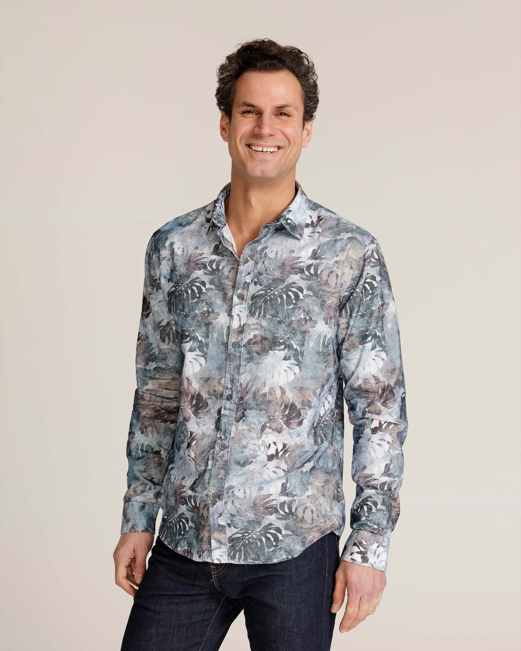 Espanola | Men's Corduroy Button-Down Shirt