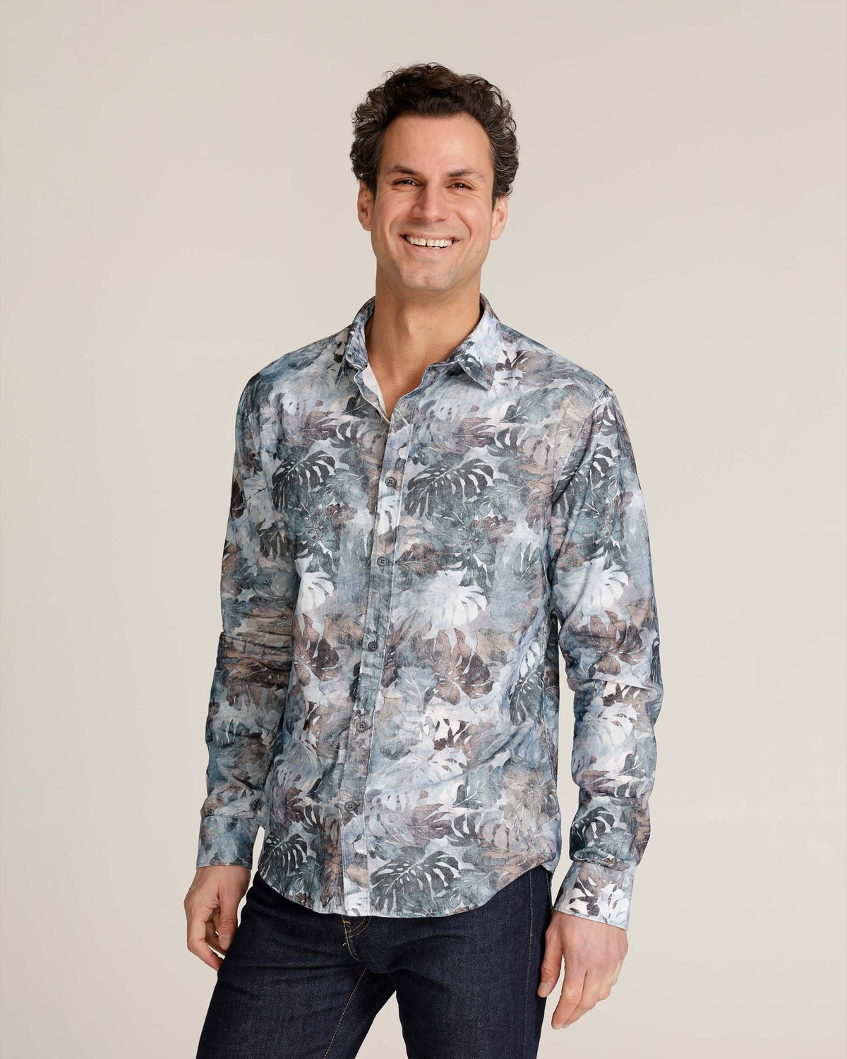 Espanola | Men's Corduroy Button-Down Shirt