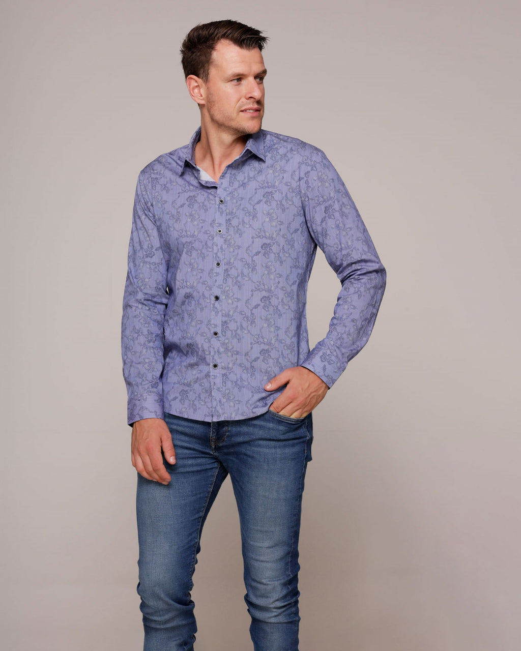 Fontainebleau | Men's Elevated Printed Shirt