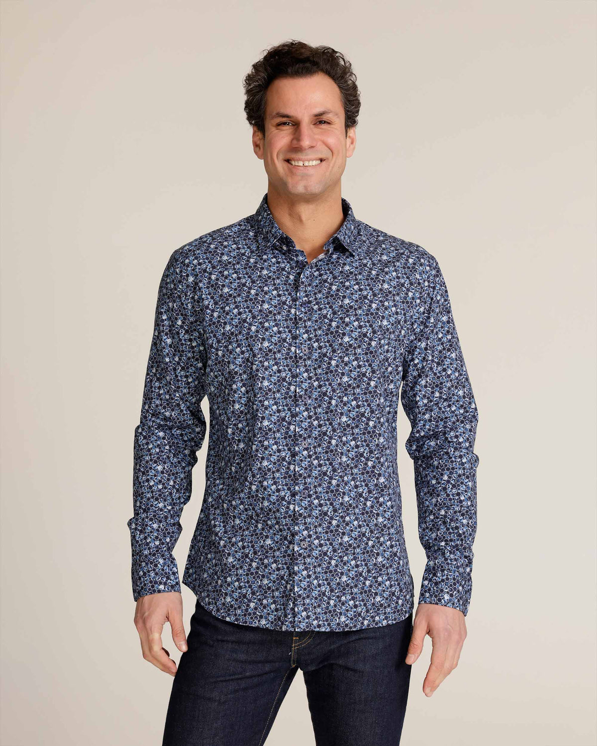 Fontainebleau | Men's Elevated Printed Shirt