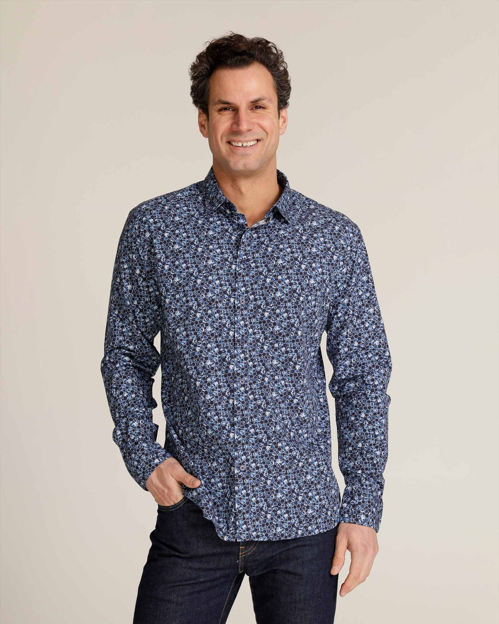 Fontainebleau | Men's Elevated Printed Shirt