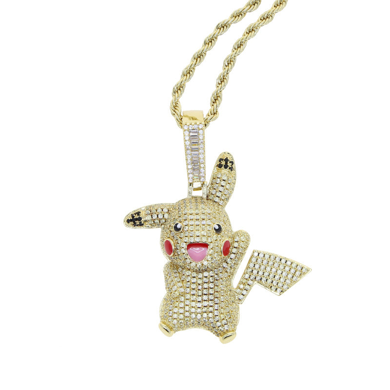 Personalized Pokémon Pendant Necklace
