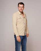 Eagle | Stone Men's Tailored Shirt Jacket
