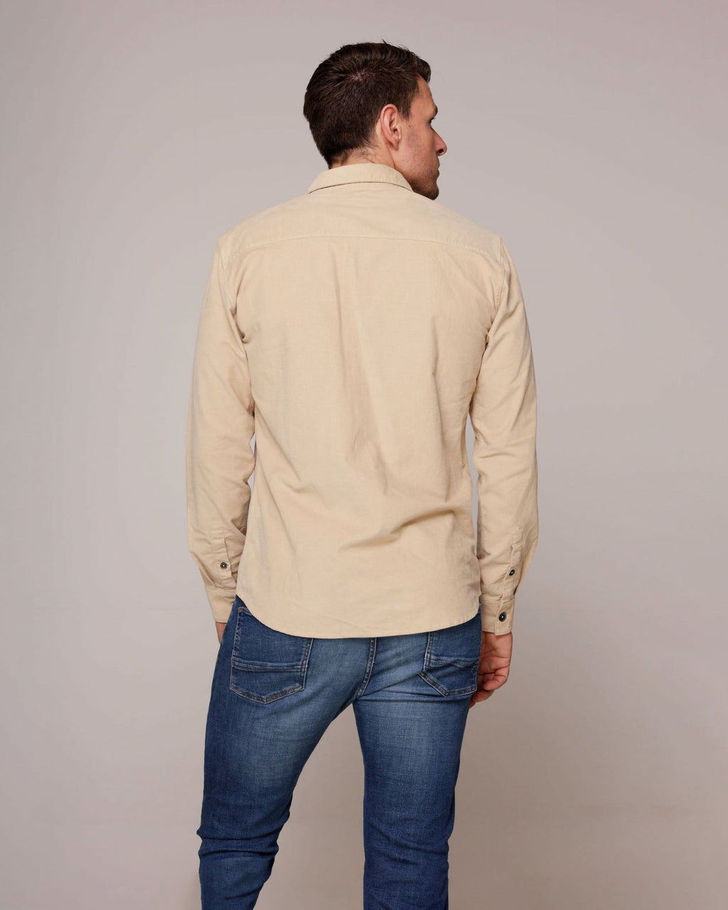 Eagle | Stone Men's Tailored Shirt Jacket