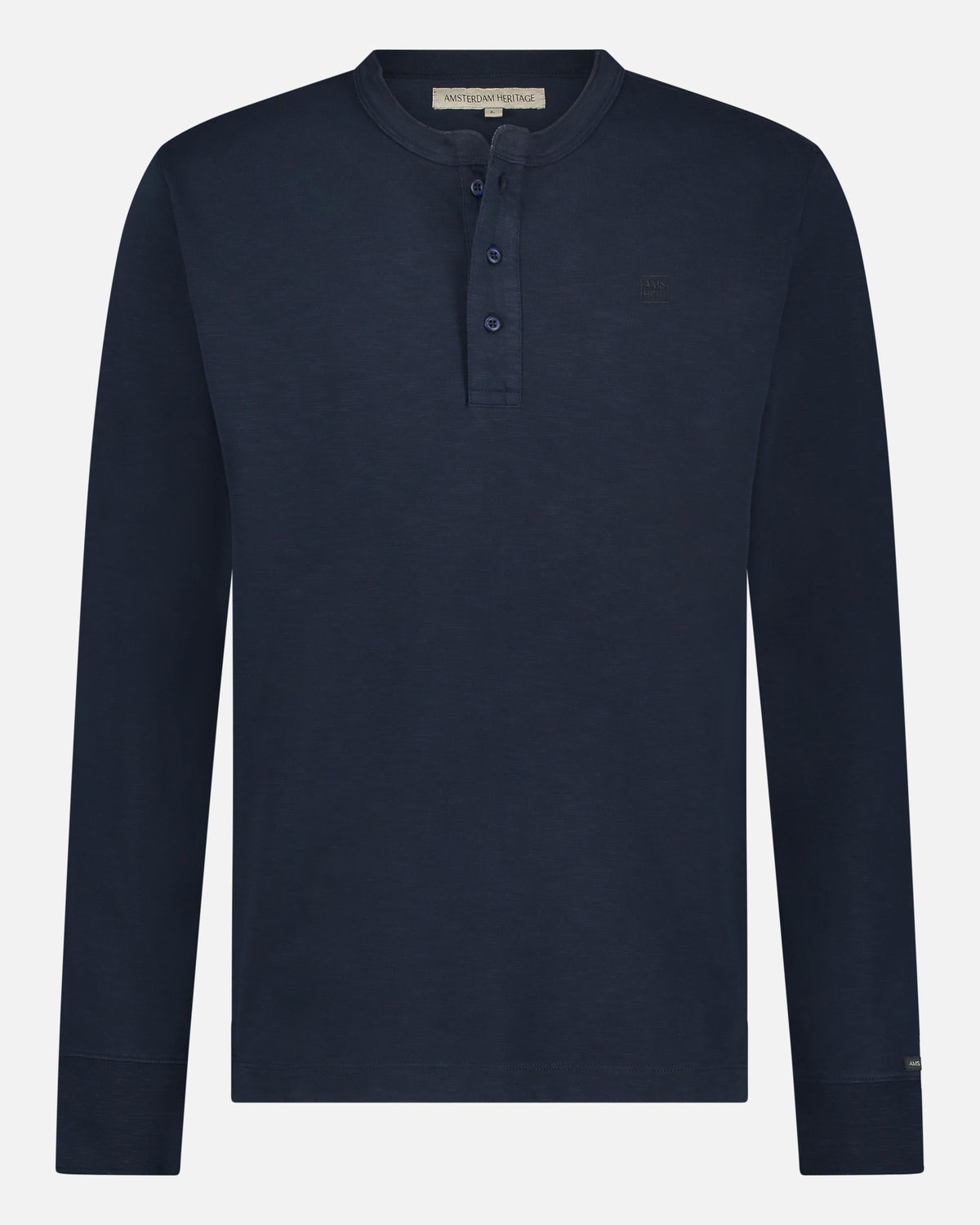 Wayne | Long Sleeve Henley Shirt