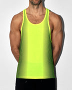 Super Bright Racerback Tank Neon Yellow