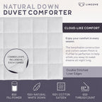 100% European Down Comforter Duvet Insert